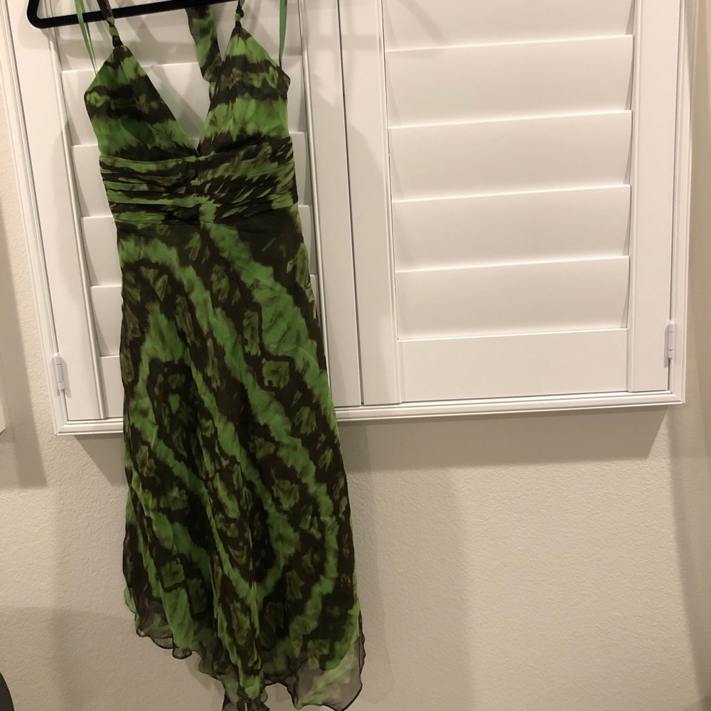 BCBG maxazria silk dress New size XS